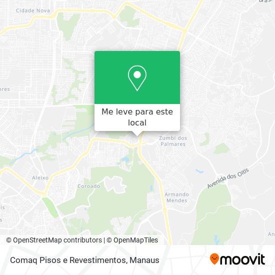 Comaq Pisos e Revestimentos mapa