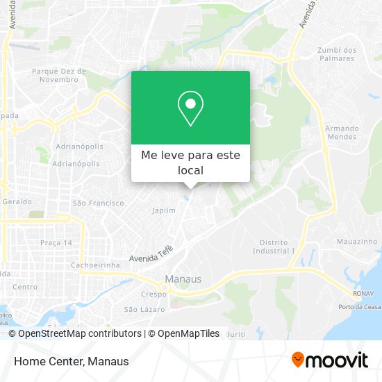 Home Center mapa