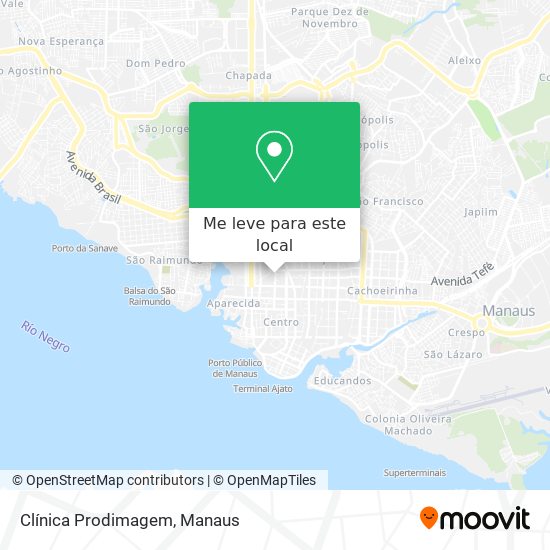 Clínica Prodimagem mapa