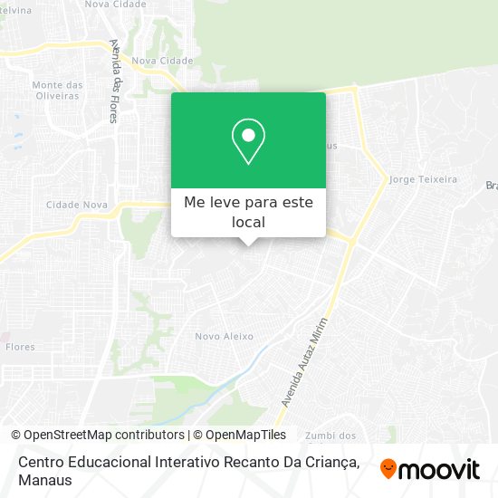 Centro Educacional Interativo Recanto Da Criança mapa