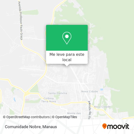 Comunidade Nobre mapa