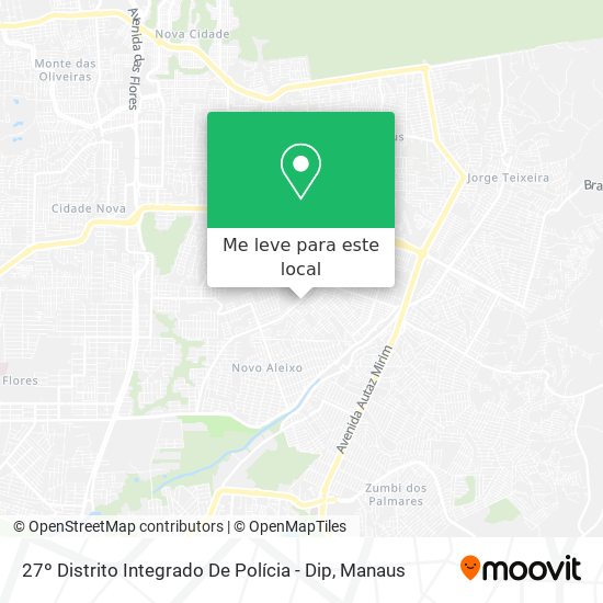 27º Distrito Integrado De Polícia - Dip mapa