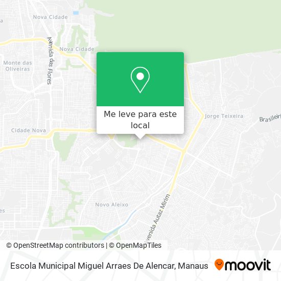 Escola Municipal Miguel Arraes De Alencar mapa