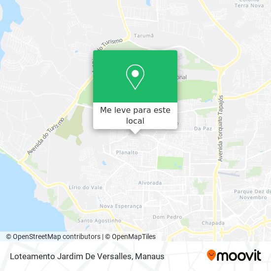 Loteamento Jardim De Versalles mapa