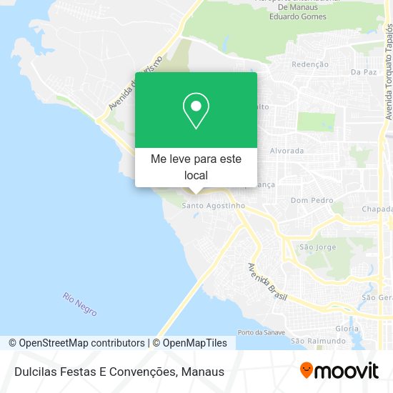 Dulcilas Festas E Convenções mapa