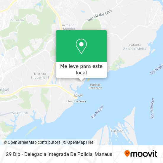 29 Dip - Delegacia Integrada De Policia mapa