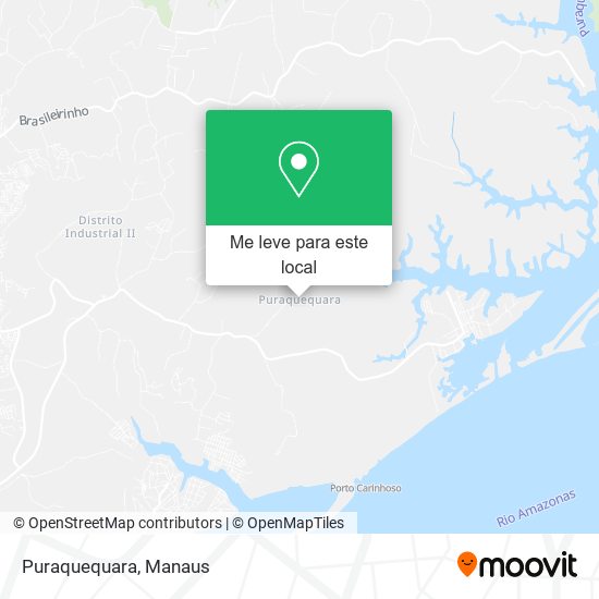 Puraquequara mapa