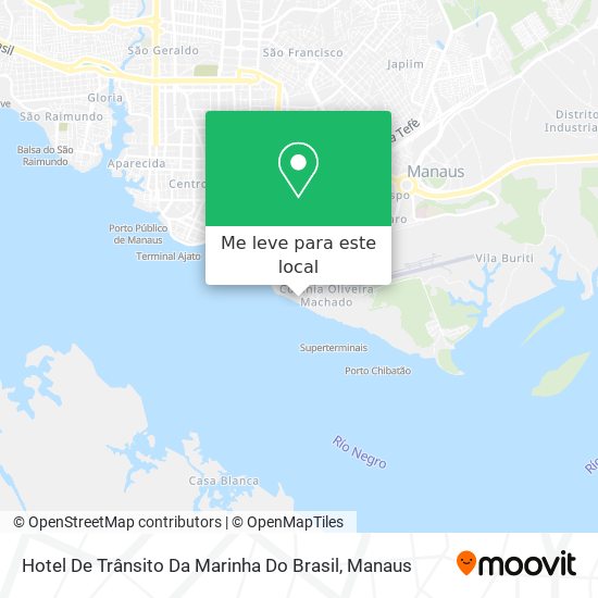 Hotel De Trânsito Da Marinha Do Brasil mapa
