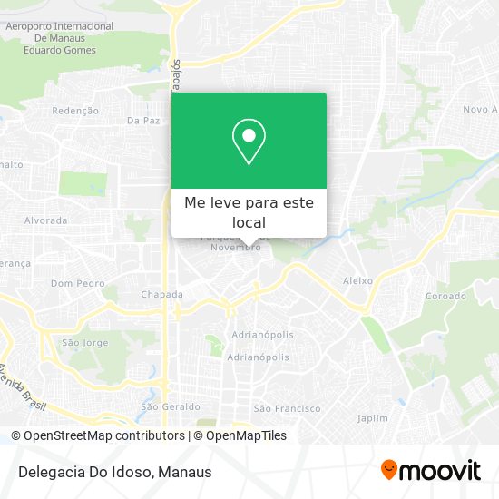 Delegacia Do Idoso mapa