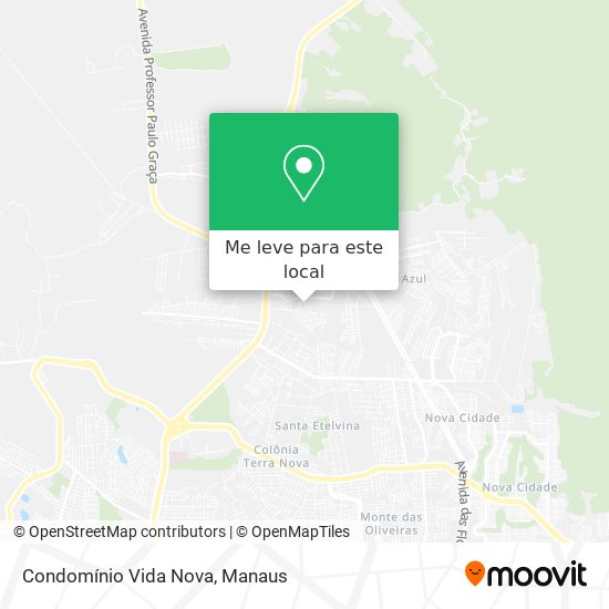 Condomínio Vida Nova mapa