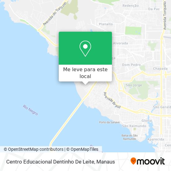 Centro Educacional Dentinho De Leite mapa