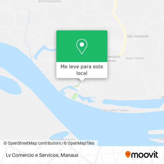 Lv Comercio e Servicos mapa