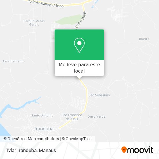 Tvlar Iranduba mapa