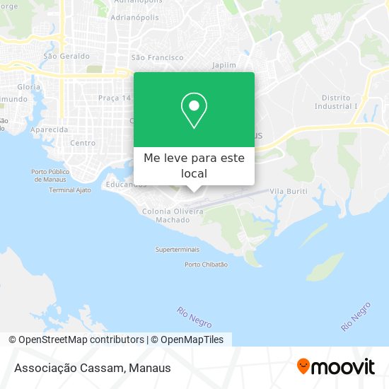 Associação Cassam mapa