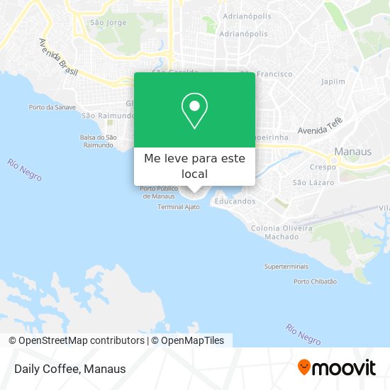 Daily Coffee mapa