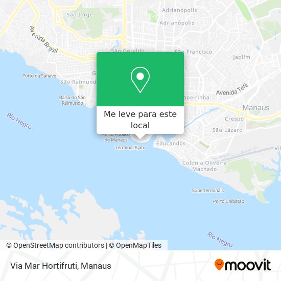 Via Mar Hortifruti mapa