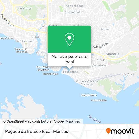 Pagode do Boteco Ideal mapa