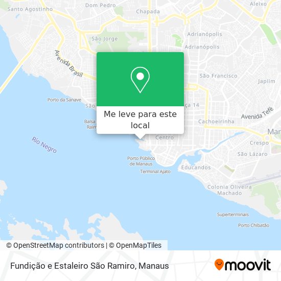 Fundição e Estaleiro São Ramiro mapa