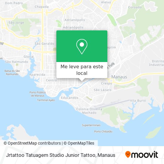 Jrtattoo Tatuagem Studio Junior Tattoo mapa
