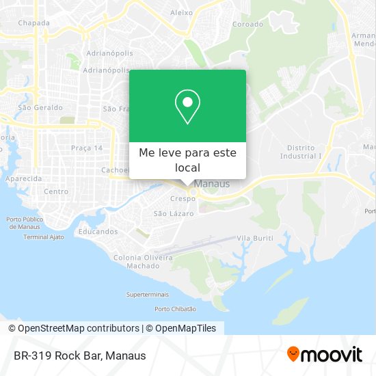 BR-319 Rock Bar mapa