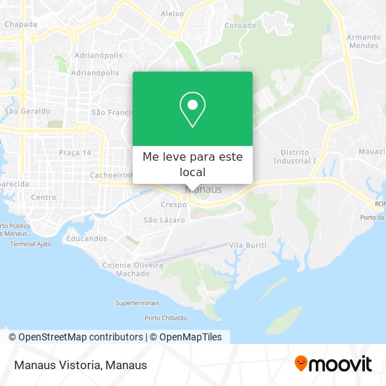 Manaus Vistoria mapa