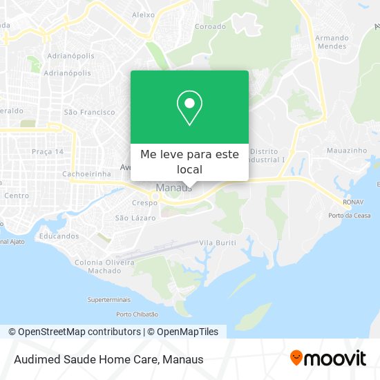 Audimed Saude Home Care mapa