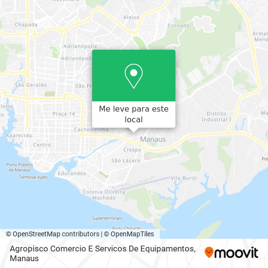 Agropisco Comercio E Servicos De Equipamentos mapa