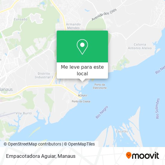 Empacotadora Aguiar mapa