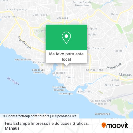 Fina Estampa Impressos e Solucoes Graficas mapa