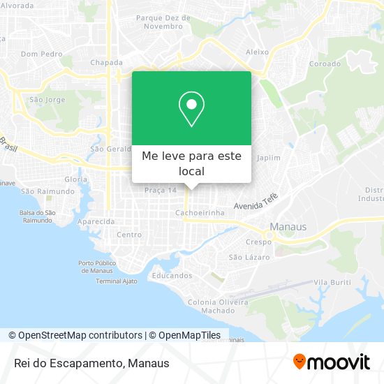 Rei do Escapamento mapa