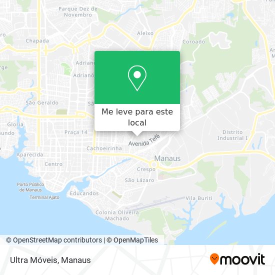 Ultra Móveis mapa