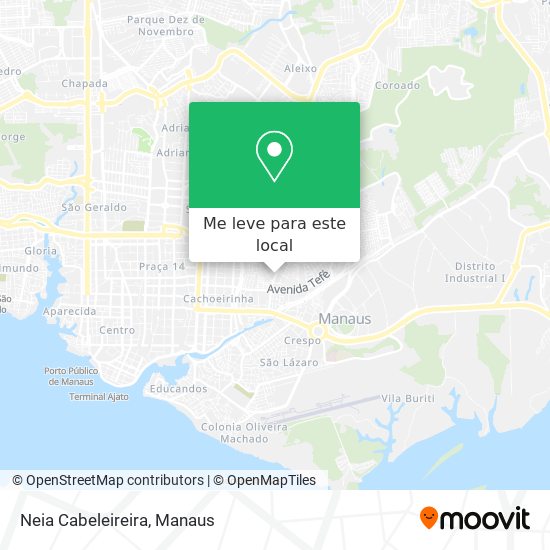 Neia Cabeleireira mapa