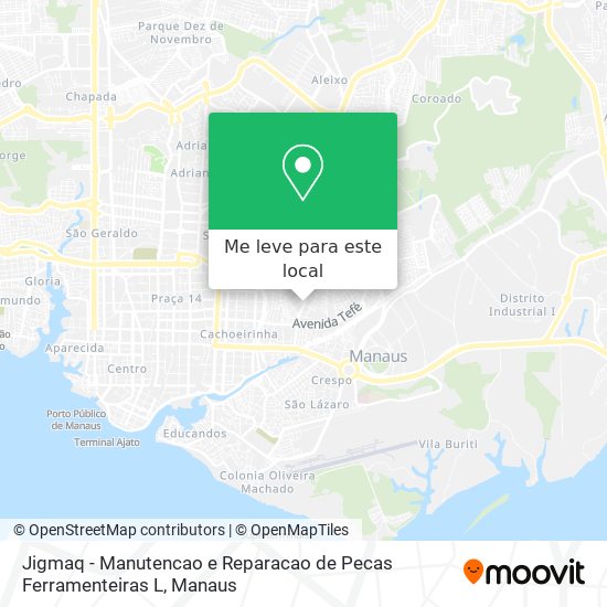 Jigmaq - Manutencao e Reparacao de Pecas Ferramenteiras L mapa