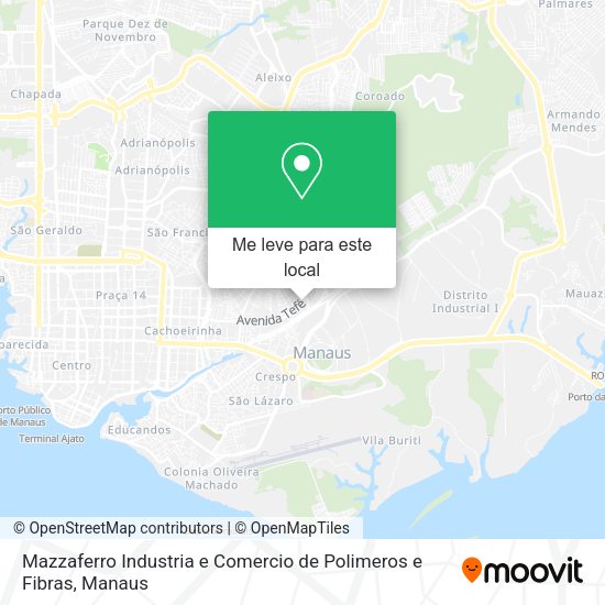 Mazzaferro Industria e Comercio de Polimeros e Fibras mapa