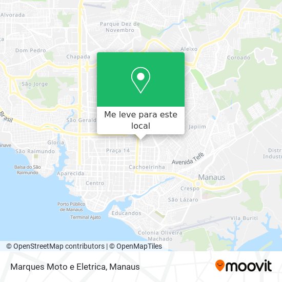 Marques Moto e Eletrica mapa
