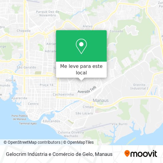 Gelocrim Indústria e Comércio de Gelo mapa