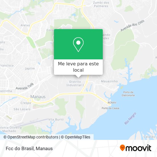 Fcc do Brasil mapa