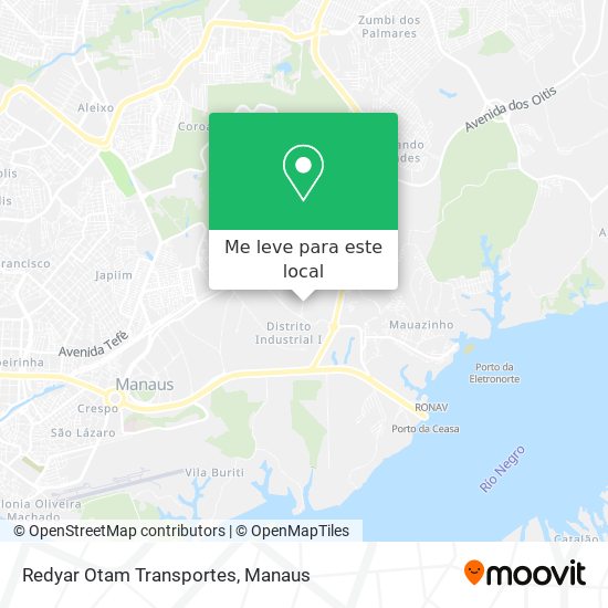 Redyar Otam Transportes mapa