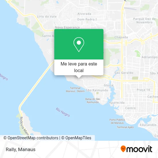Rally mapa