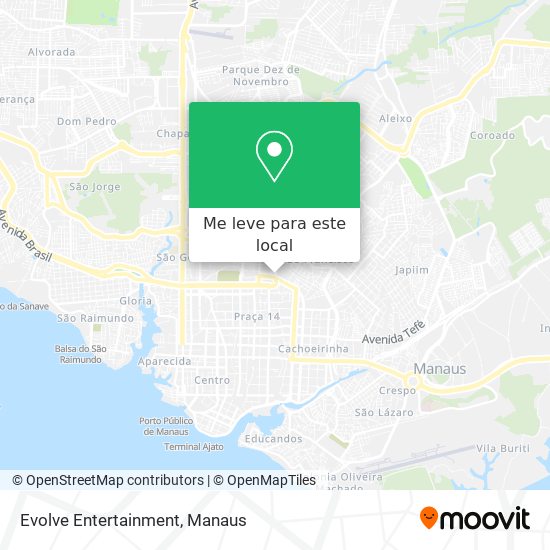 Evolve Entertainment mapa