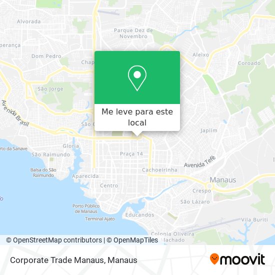Corporate Trade Manaus mapa