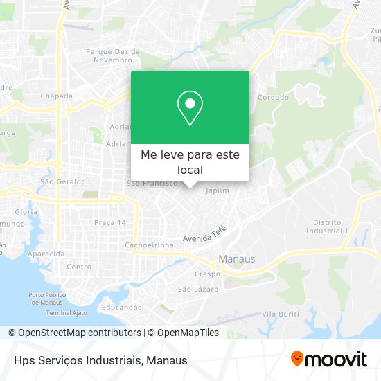 Hps Serviços Industriais mapa