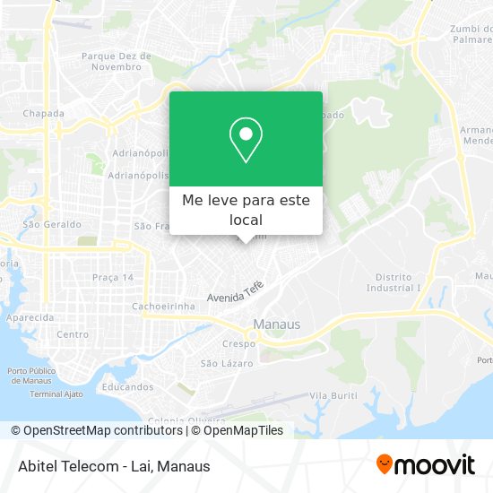 Abitel Telecom - Lai mapa