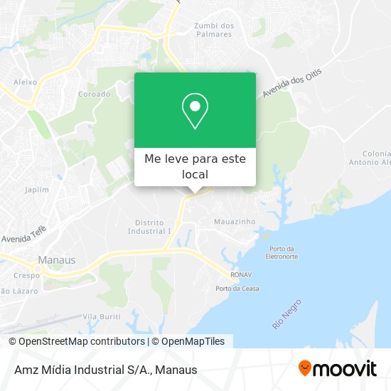Amz Mídia Industrial S/A. mapa