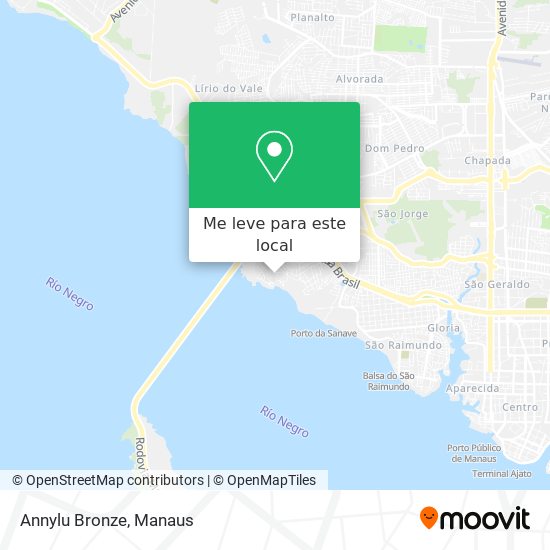 Annylu Bronze mapa