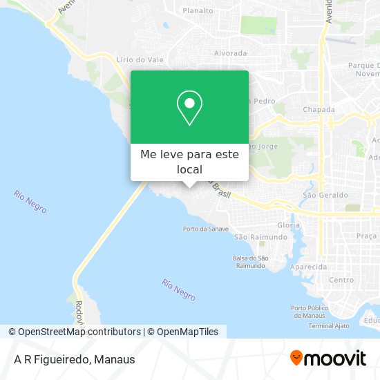 A R Figueiredo mapa