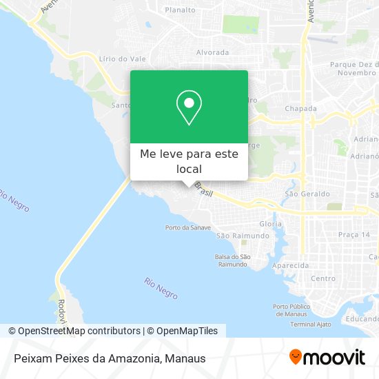 Peixam Peixes da Amazonia mapa