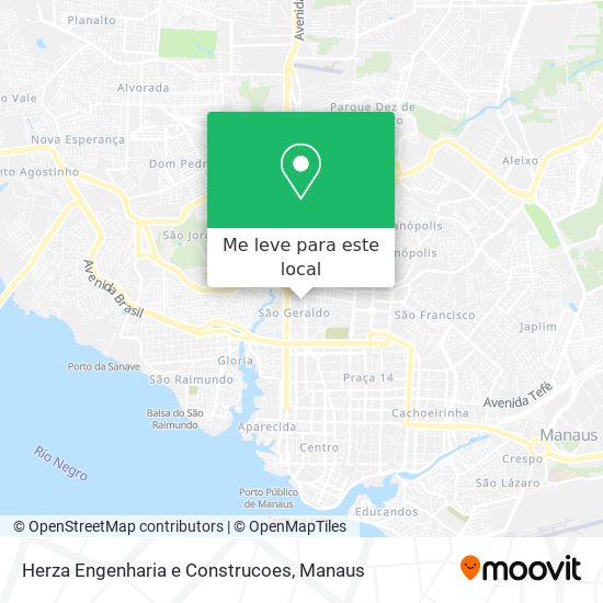 Herza Engenharia e Construcoes mapa