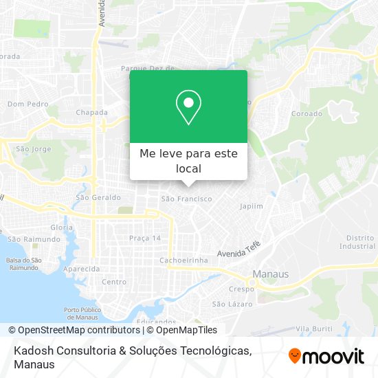 Kadosh Consultoria & Soluções Tecnológicas mapa