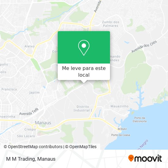 M M Trading mapa